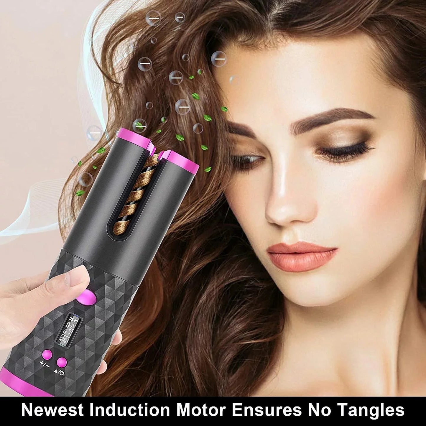 Boucleur Automatique Sans Fil – Boucles Parfaites en 5 Minutes